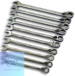 Snap-on Ratchet Combination Wrench Set SOEXRM10-19. Fixed Price $385.86.
