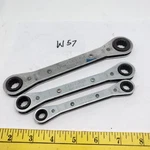 Vintage Craftsman 42172 42173 42174 Ratcheting Box End Wrenches - Metric Usa. Fixed Price $24.00.