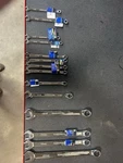 Carlyle Combination Wrench Set Metric/sae Steel Polished. Fixed Price $140.00.