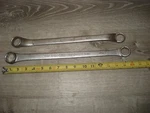 Lot 2 Williams Superrench 7034A 15/16" & 1-1/16 8033C 1' Box Wrench. Fixed Price $39.99.