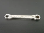 Mac RWI214 3/8" 9/16" Reversible Double Box End Ratcheting Wrench Usa. Fixed Price $24.95.