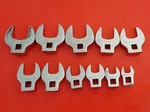 Snap-on Tools Usa Sae 3/8 Drive Open End Crowfoot Wrench 7/16" 1-1/16" Marked. Fixed Price $168.00.