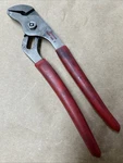 Snap-on 91ACP Adjustable Joint Interlocking Channel Pliers Red Handle Usa. Fixed Price $27.99.
