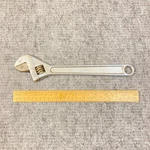 Vintage Herbrand 12" Adjustable Wrench Drop Forged #21-12 Usa. Fixed Price $14.00.