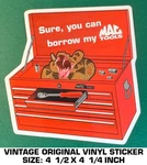 Mac Tools Sure, You Can - Vintage Original Vinyl Decal Sticker Automotive. Fixed Price $8.02.