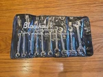 10 Blackhawk Sae Ignition Open End Wrench Set In Pouch EW-40 Made Usa Used. Fixed Price $29.99.
