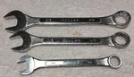 3PC Fuller "forged Alloy 12PT Combination Wrench 3/8" 1/2" 9/16" Sae Set Made. Fixed Price $18.56.