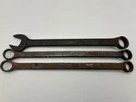 Set Of (3) Proto Vintage Box End Combination Wrenches Usa 7/8 13/16. Fixed Price $20.00.