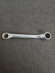 Snap-on Tools XS1820, 9/16" 5/8" Short Double Box End Offset 12-PT Wrench Usa. Fixed Price $20.00.