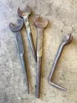 Lot Of Usa Williams Armstrong Spud Wrenches 1-5/8 & 1-1/4. Fixed Price $100.00.