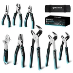 Duratech 8-PIECE Pliers Set With Rolling Pouch, Premium Cr-v/cr-ni Constructi.... Fixed Price $82.92.