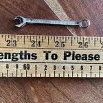 Craftsman Sae 15/64" X 1/4" 12 Pt. Combination Ignition Midget Wrench 43942. Fixed Price $5.24.