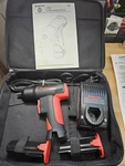 Snap-on Cordless Impact Wrench CT561 With Case And Book Charger 2 Batteries. Fixed Price $235.00.