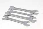 Stanley Set Of 4 86-827; 86-828; 86-806; 86-808 Point Open End Wrenches Usa. Fixed Price $12.00.
