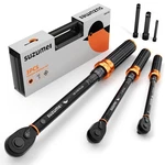 New Suzume 3PCS Torque Wrench Set 72 Teeth Dual-direction Adjustable Dual-scales. Fixed Price $131.33.