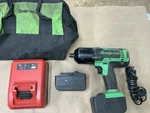 Snap-on CT8850G (green) 18V 1/2" Impact Wrench W/2 Battery + Charger. Fixed Price $249.99.