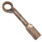 Wright Tool 1958 1-13/16" 12-POINT Offset Handle Striking Face Box Wrench. Fixed Price $39.99.