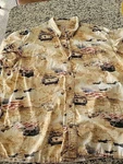 3XL Red Head Digital Camo Brown Tank Aircraft American Flag Shirt Patriotic. Fixed Price $6.00.
