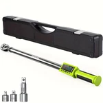 1/2" Digital Torque Wrench 17-340NM 2% Accuracy Led &buzzer 500 For Auto Repair. Fixed Price $69.99.