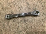 Refrigeration Service Wrench Blackhawk ZW-1045A 3/16&1/4 Square 1/2&9/16. Fixed Price $18.00.
