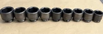 Nos Wright Tool 9PC Sae Impact Socket Set 3/4 Dr 6PT Std 1-7/16 2 Usa Rare. Fixed Price $250.00.
