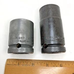 (2) Wright Tools 3/4" Drive 1-1/16" & 15/16" Impact Socket Wrench Set 6-PT (usa). Fixed Price $29.95.