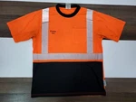 Ergodyne Tenacious Medium Size Orange Type Class 2 Work Shirt Tee Pocket. Fixed Price $6.15.