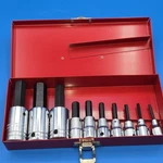 Proto Professional Usa 10PC Hex Bit Socket Set J4990 3/8" And 1/2". Fixed Price $75.99.