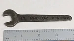 Proto KE16 1/2" Inch Open End Wrench 4" Oal. Fixed Price $9.95.