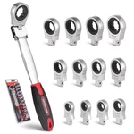 Cotouxker Flex Head Ratcheting Wrench Set, 1/4 3/4 Inch Set.... Fixed Price $42.26.