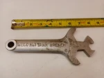 Vintage Meco NO.1 Tank Wrench Welding Combination 1-1/4, 1-1/8, 5/8. Fixed Price $14.99.