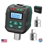 Xlit Digital Torque Wrench Adapter Set With 1/4" & 3/8" Sockets - 1/2" Drive,. Fixed Price $53.86.
