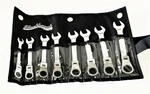 8PC Proto Blackhawk Flexible Gear Ratcheting Wrench Head Set Mm BW-3208FMS. Fixed Price $89.99.