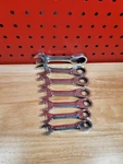 Blackhawk By Proto 7-PIECE 3/8" 3/4" Sae Ratcheting Combination Wrench Set. Fixed Price $79.99.