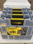 Stanley STST14022 Sortmaster Junior Organizer Compartment Storage Box Pack. Fixed Price $43.99.