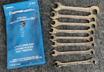 Techni-tool Midget Wrench Set 8 Pc. Open End Ignition Sae Usa. Fixed Price $29.99.