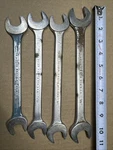 Proto Open End Wrenches 3042 5/15X7/8 3039-G 13/16X3/4 3037 25/32X11/16 3035. Fixed Price $40.00.
