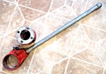 Ridgid 12-R Manuel Ratchet Pipe Threader W/ 1-1/2 Die Head & Handle Made In Usa. Fixed Price $89.95.