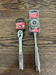 Craftsman 1/2" Drive 180 Tooth & 3/8" Quick Release 72 Ratchets. Fixed Price $39.99.