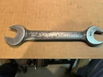 Wrench Usa Williams 11/16" X 25/32" Double Open End 3029 Superrench Sae. Fixed Price $12.50.