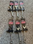 Lot Of 6, Urrea Short Combination Wrench 9/16" X 5-3/4" 1218T New. Fixed Price $27.95.