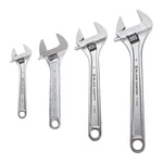 Adjustable Wrench Sets 12/10/8/6 Inch, Wide Jaw Spanner With Imperial And Metric. Fixed Price $46.93.