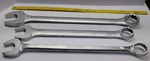 Set Of (3) 2", 2-1/16", 2-3/8" Open & Ring End Combination 12PT Williams 1191B. Fixed Price $276.25.