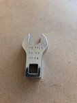 Mac Tools 3/8" Drive 9/16" Sae Chrome Open End Crowsfoot Wrench Socket Usa CO18. Fixed Price $22.00.