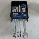 Die Hard 10MM- 15MM Piece Universal Ratcheting Wrench Set Metric DHP55121. Fixed Price $23.99.