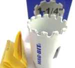 1-1/4" Tungsten Carbide Grit Hole Saw Blades Magnus Mag-bit New In Box. Fixed Price $9.99.