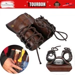 Leather Spud Wrenches Tools Iron Double Worker Bull Pin Holder Belt Pouch Usa. Fixed Price $40.91.