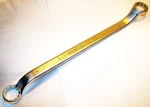 Giller 2230 Used Offset Box End Wrench 1" & 15/16" 12 Point Chrome Usa. Fixed Price $15.00.