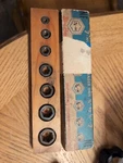 Blue-point By Snap-on TRF-7A Re-threader Die Set W/wood Tray 1/4 To 5/8 Nf. Fixed Price $39.99.