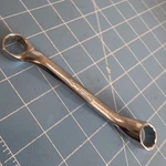 Snap-on Tools XS1820 9/16 5/8 Double Box Offset Wrench 12 Point Usa. Fixed Price $14.36.